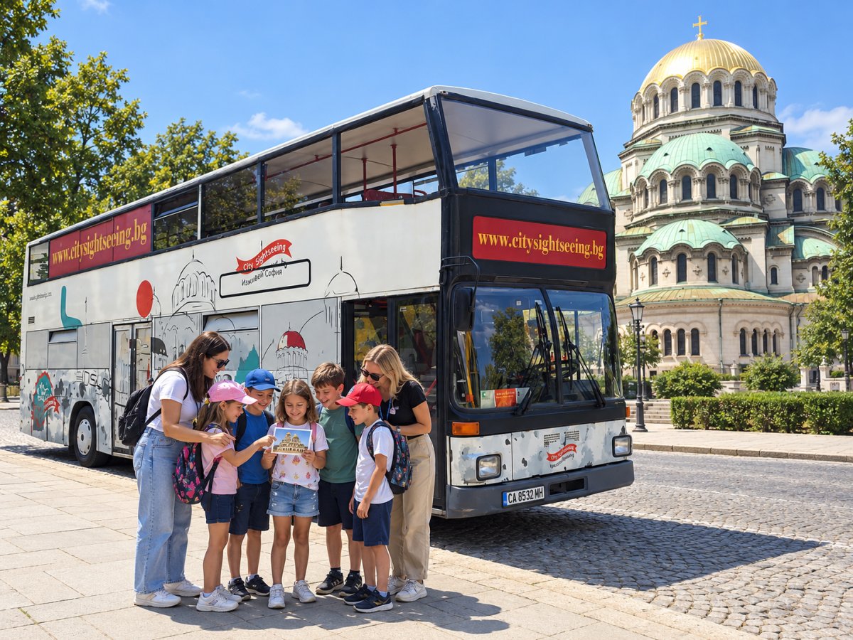 Slightseeing Children's Party in Sofia on a Double-Decker Bus – Planning and Ideas