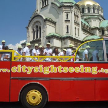 citysightseeing Sofia open top bus tour